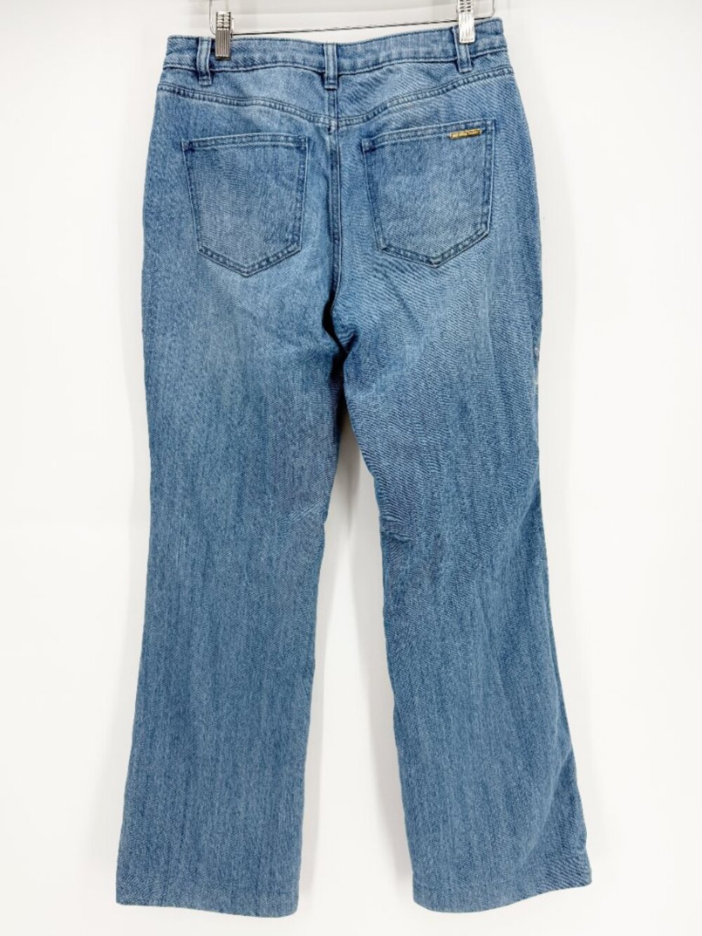 Michael Kors Flare Leg Sailor Jeans, Angel Blue, Size 6P - Picture 4 of 12